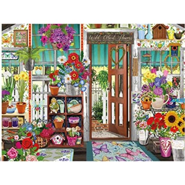 Ceaco Tracy Flickinger Tienda de flores Rompecabezas de_1