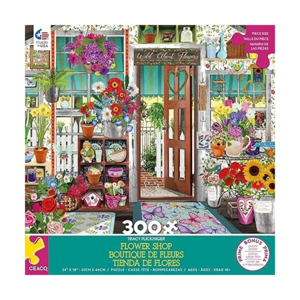 Ceaco Tracy Flickinger Tienda de flores Rompecabezas de_2