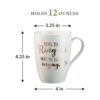 Lillian Rose Ring Make Me Look Taza de café comprometida_4