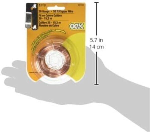 OOK 50162 calibre 20 50 pies de alambre de cobre Hobby_2