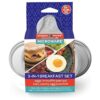 Nordic Ware Juego de desayuno 3 en 1 2 piezas blanco_6