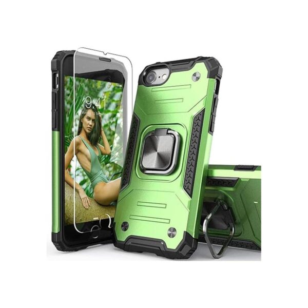 IDYStar Funda para iPhone SE 2020 con protector de_1