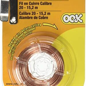 OOK 50162 calibre 20 50 pies de alambre de cobre Hobby_1