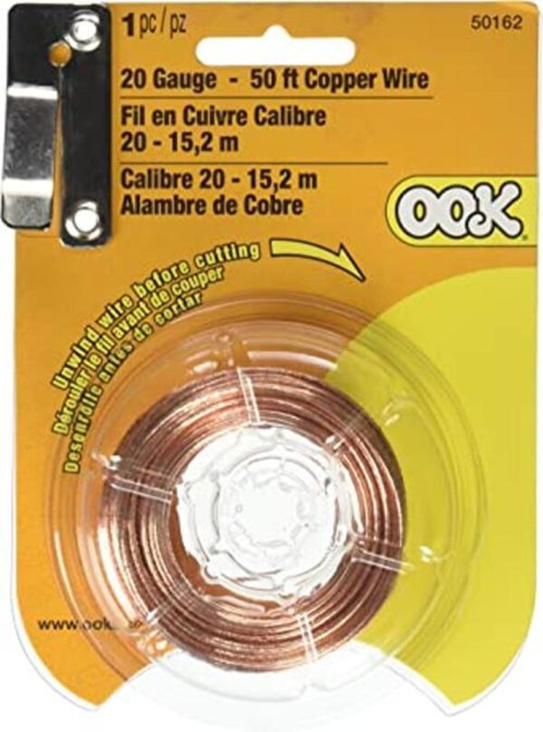 OOK 50162 calibre 20 50 pies de alambre de cobre Hobby_1