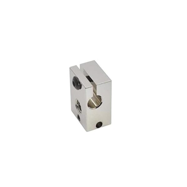 Impresora 3D 932.0 F Bloque calentador de cobre plateado_3