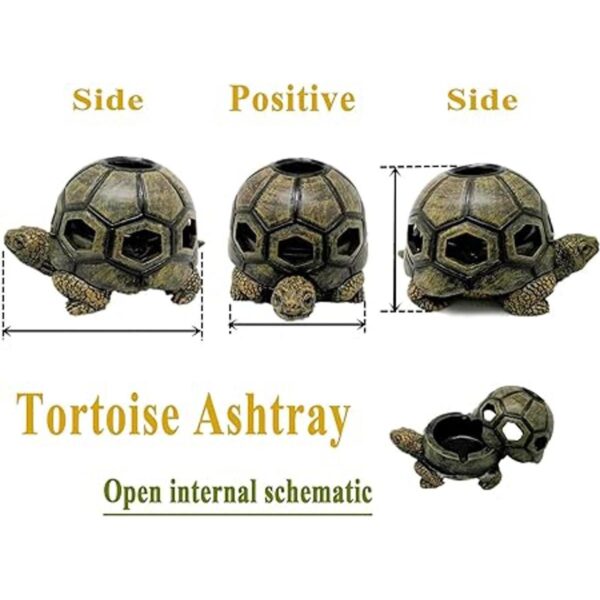 Ceniceros de tortuga Jitejoe para cigarrillos cenicero con