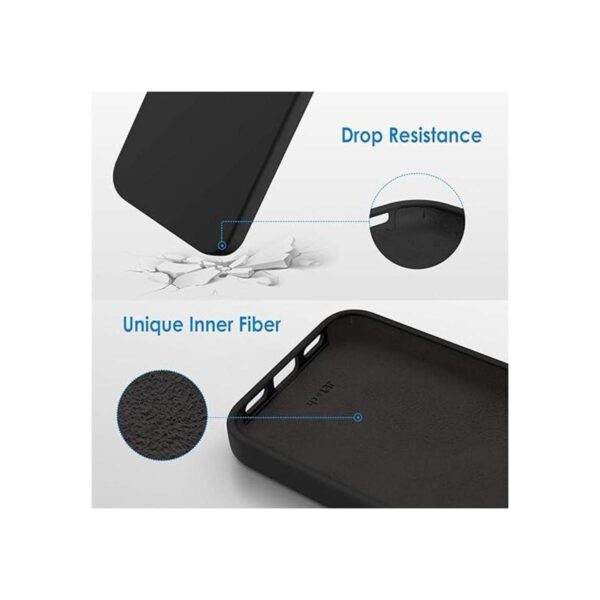 JETech Funda de silicona compatible con iPhone 12 Pro Max_3