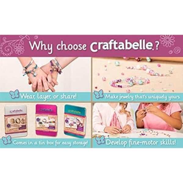 Craftabelle Kit de creación de telas de amistad Kit de_5