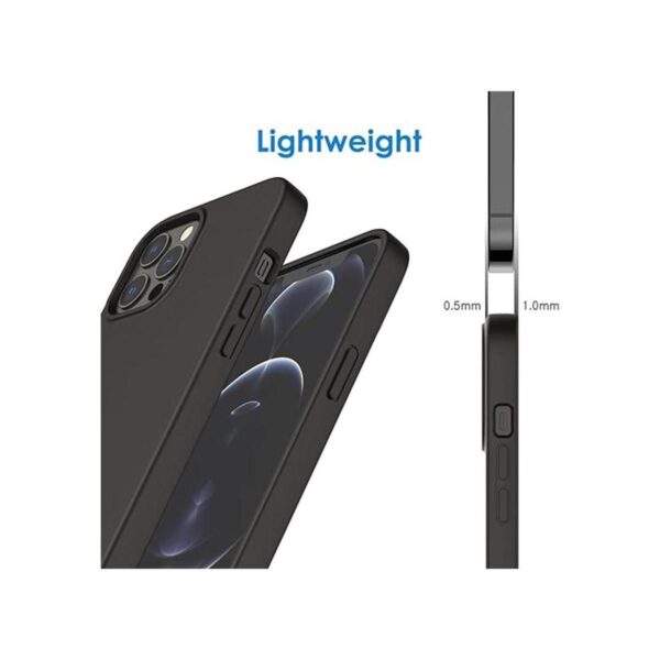 JETech Funda de silicona compatible con iPhone 12 Pro Max_2