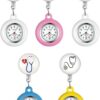 Paquete de 1 a 5 relojes retráctiles de enfermería con_4