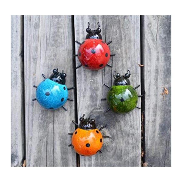 GIFTME 5 Juego de 4 esculturas decorativas de pared de_1