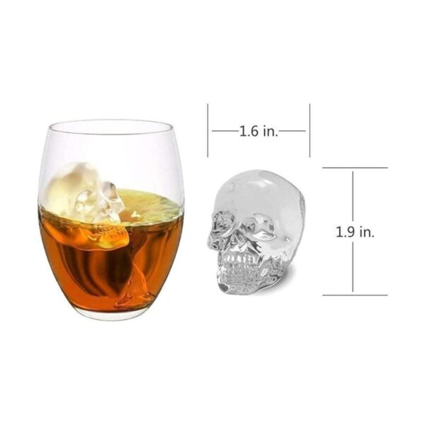 Molde de bola de hielo de whisky 2 unidades de 8 moldes_3