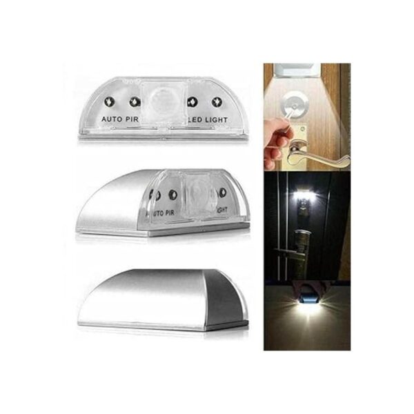 LENMO Lámpara de luz de ojo de cerradura con pilas PIR