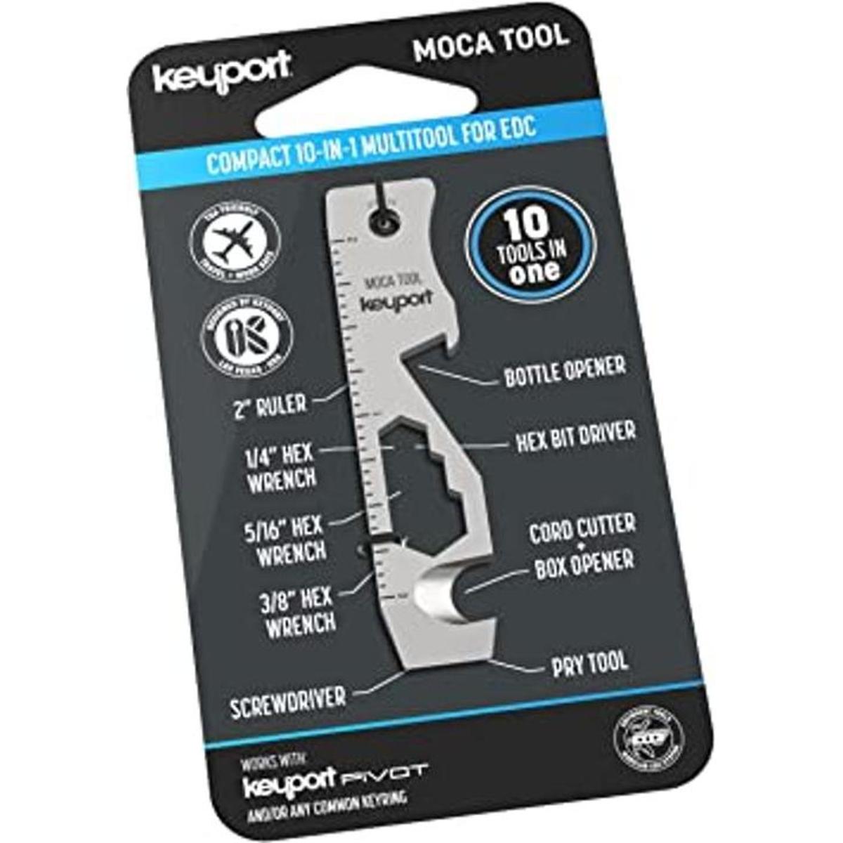Keyport MOCA Llavero multiherramienta 10 en 1