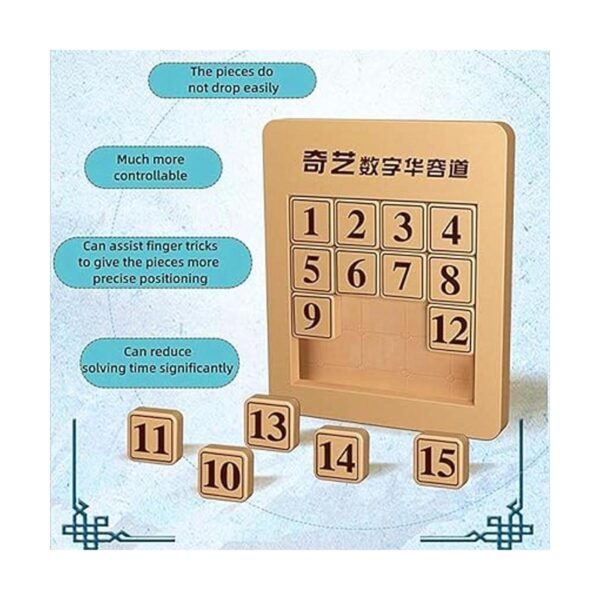 LiangCuber QY Toys Klotski Puzzle ABS magnético deslizante
