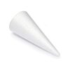 Conos de espuma blanca para manualidades 4 tamaños_3