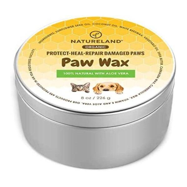 Natureland Cera orgánica para patas para perros y gatos_1