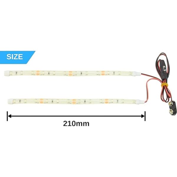 Apex RC Products Juego de luces LED azul RC Drift para
