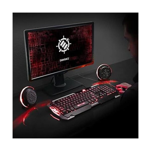 Mejorar Gaming LED Altavoces del computadora con_5