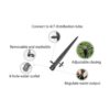 Elishine 50 goteros de riego ajustables de 360 grados en_4