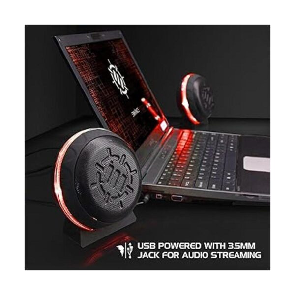 Mejorar Gaming LED Altavoces del computadora con_4