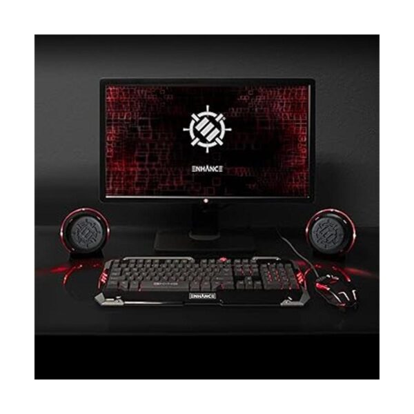 Mejorar Gaming LED Altavoces del computadora con_6