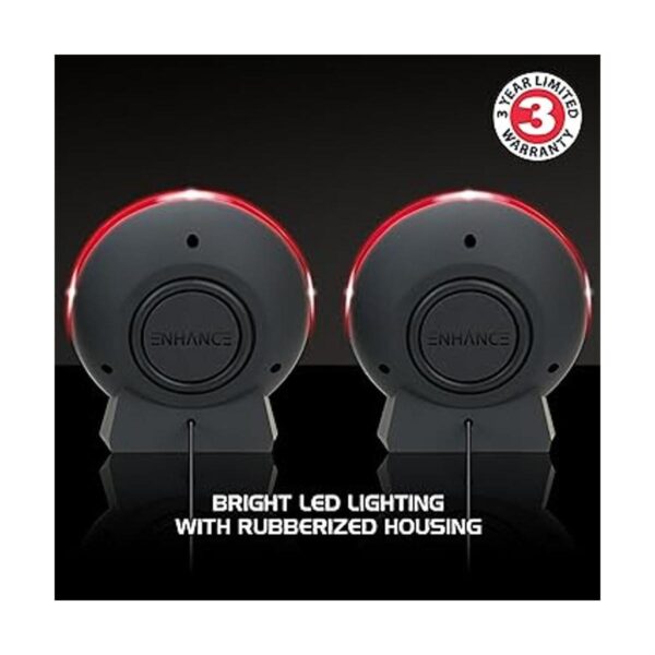 Mejorar Gaming LED Altavoces del computadora con_2