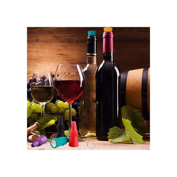 Tapón de silicona para botellas de vino sellador de