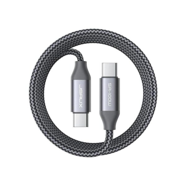 JSAUX Cable USBC a USBC de 100 W 10 pies 5 A cable de_1