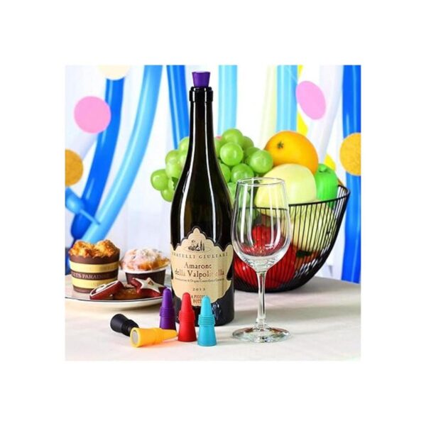 Tapón de silicona para botellas de vino sellador de