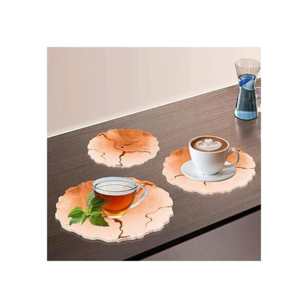 Molde de 3 niveles para tartas de resina Hsxxf bandeja