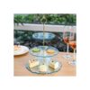 Molde de 3 niveles para tartas de resina Hsxxf bandeja