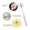 Juego de batidor de masa y batidor de huevos 2 paquetes