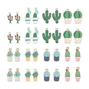 PH PandaHall 48 abalorios tropicales de cactus y 8