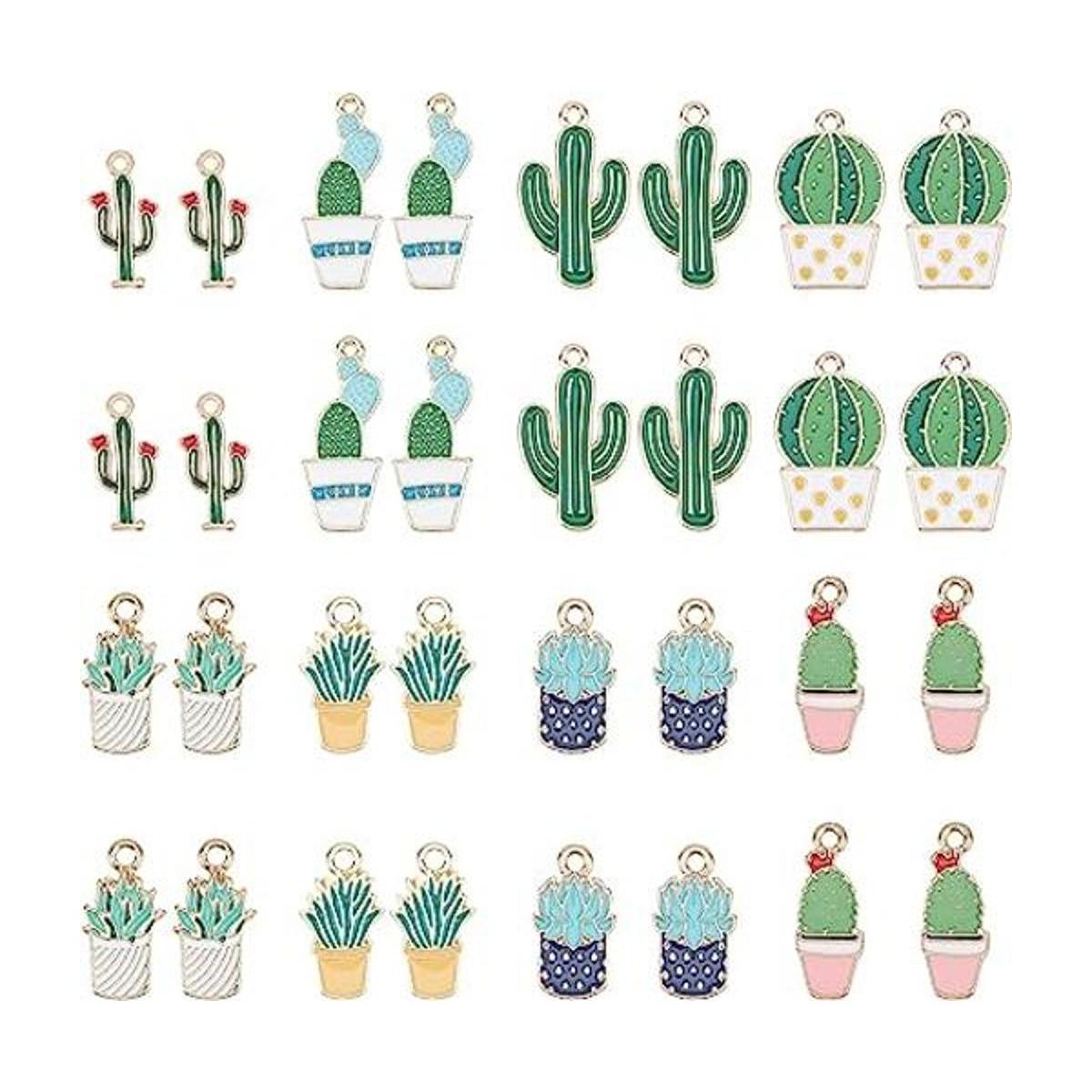 PH PandaHall 48 abalorios tropicales de cactus y 8