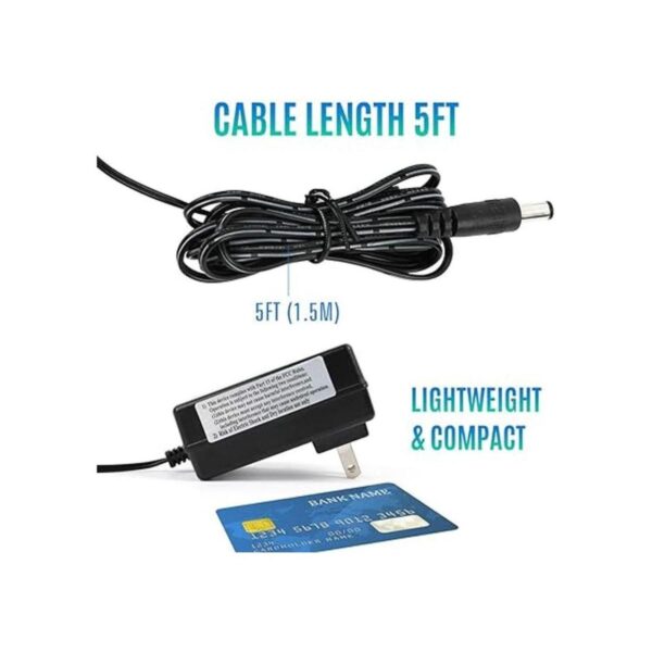 LotFancy Cargador de batería de 6 V para montar en