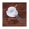 IMEEA SUS304 Juego de 4 cucharas de té de acero