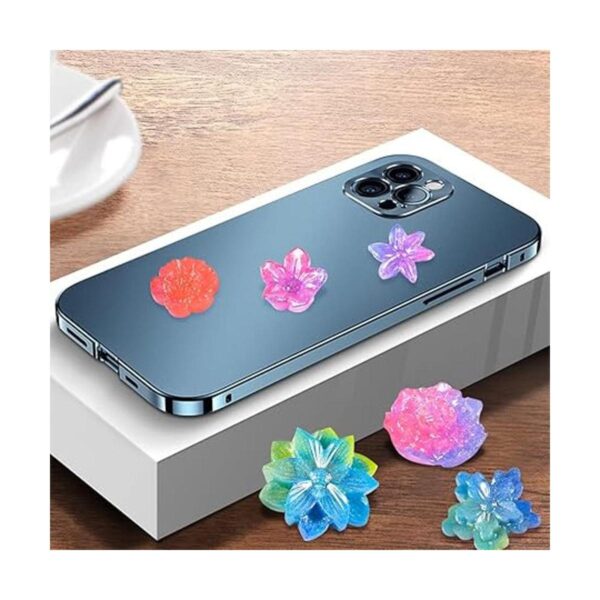 FineInno 6 moldes de silicona para flores diseño de
