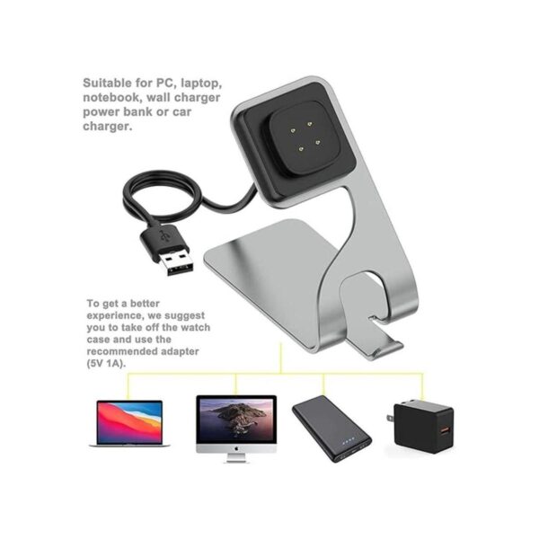 Kissmart Soporte para cargador compatible con Fitbit_2