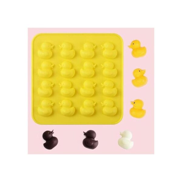 Newk Duck Molde de silicona para chocolate 4 paquetes de_5