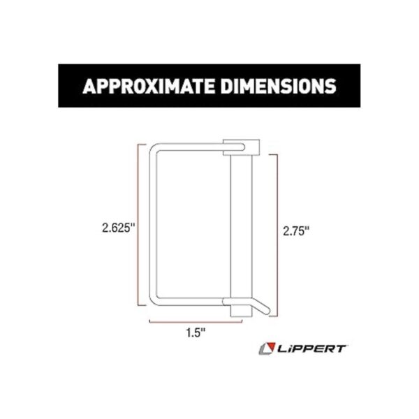 Lippert Components Snap Pin; 3 x 38_2