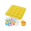 Newk Duck Molde de silicona para chocolate 4 paquetes de_4