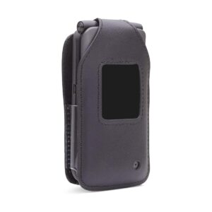 Funda de piel para eTalk Verizon KAZUNA eTalk Flip_1