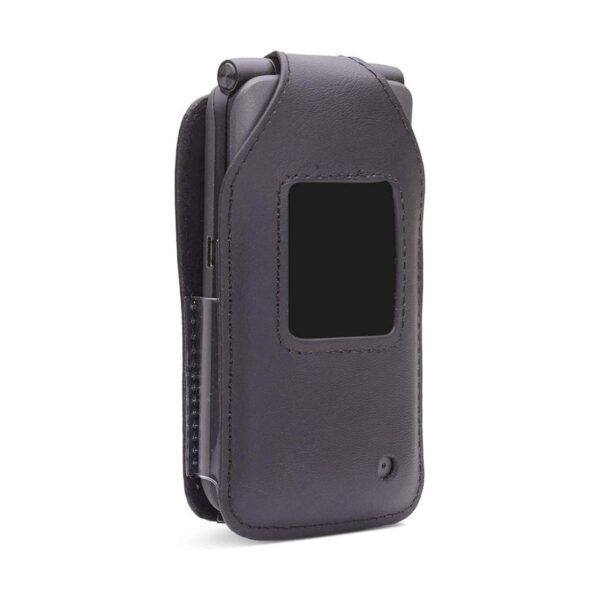 Funda de piel para eTalk Verizon KAZUNA eTalk Flip_1