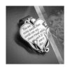 Medalla de visera en forma de corazón para visera de_2