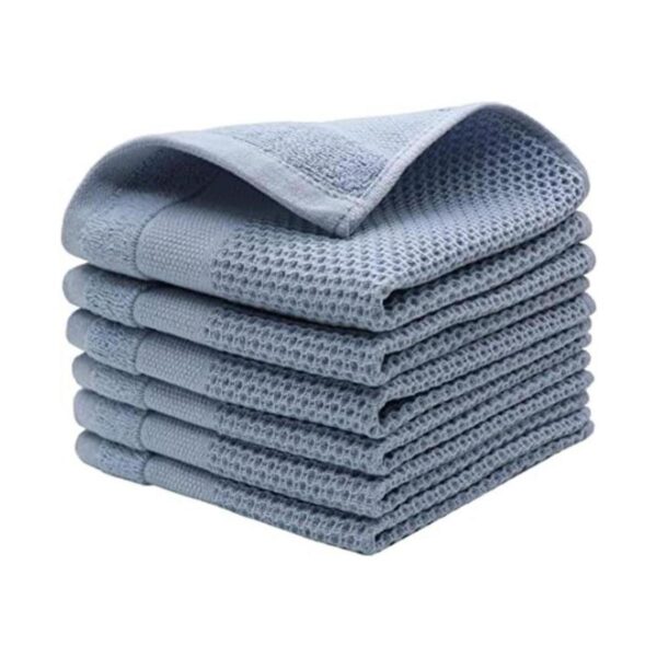 Cotton Tidy Toallas de cocina de tejido gofre suaves y_1