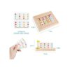 Kizh Montessori Juguetes de aprendizaje con reloj de_4