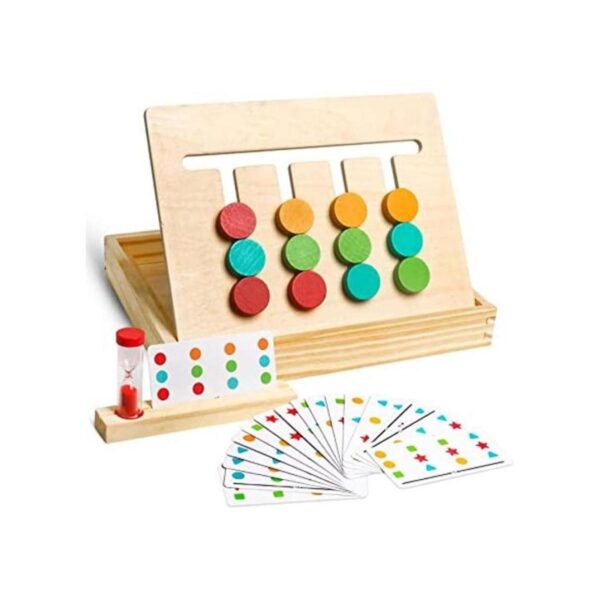 Kizh Montessori Juguetes de aprendizaje con reloj de_1