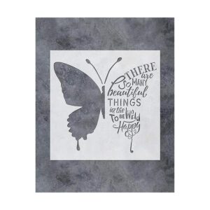 GSS Designs plantilla de mariposa plantilla de pintura_1