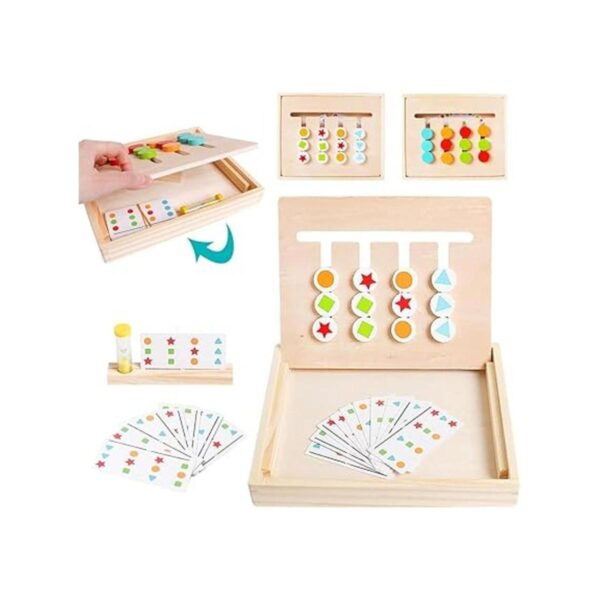 Kizh Montessori Juguetes de aprendizaje con reloj de_2
